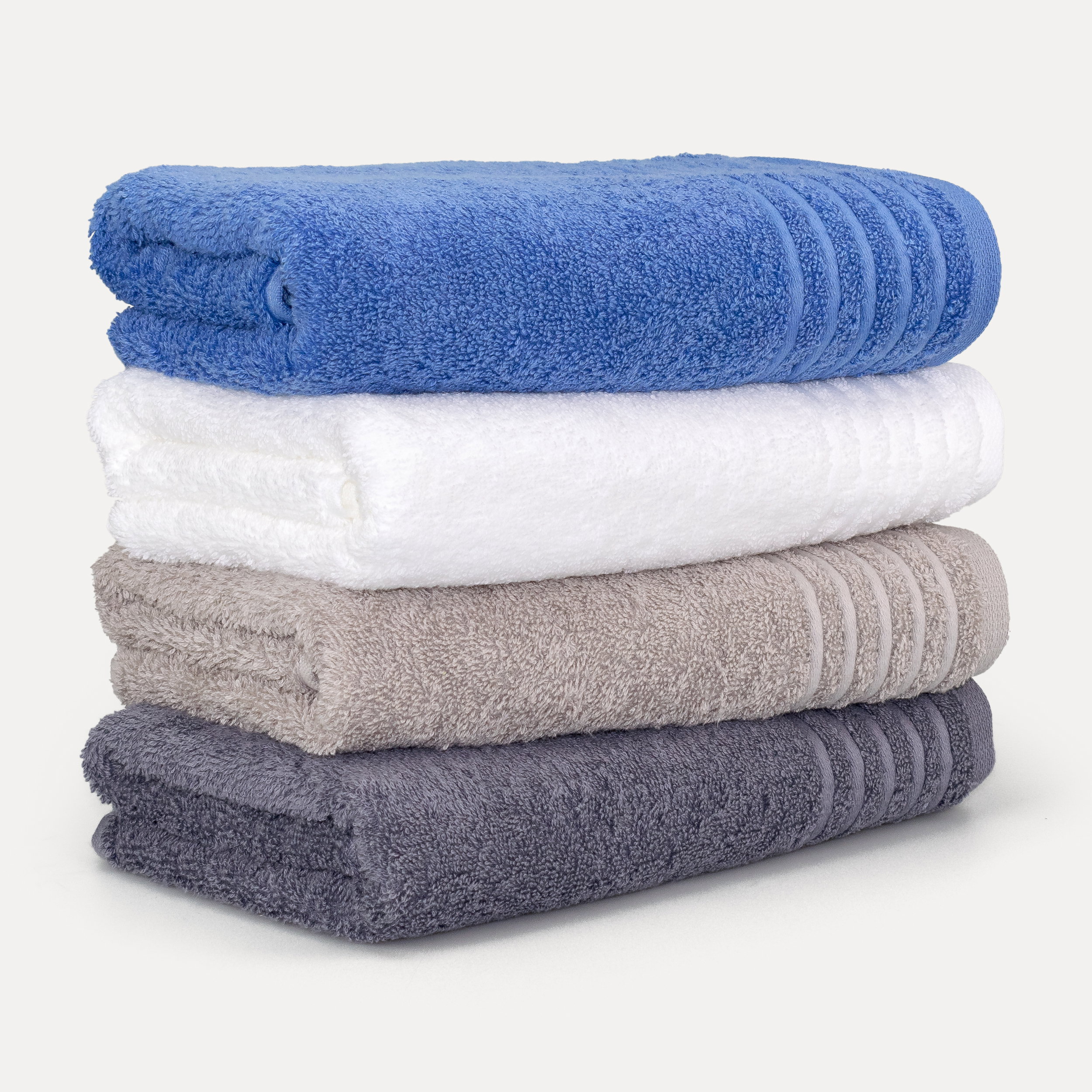 handtuch, badetuch, baumwolle, einfarbig, gestapelte handtücher,  towels,  Handtücher,  Baumwolltücher,  einfarbig,  gestapelteTücher, Handtuch, Badehandtuch, Frottier, Streifenstruktur, Baumwolle, Tücher, Badehandtuch, Frottierhandtuch, Handtuch-Set, Sta