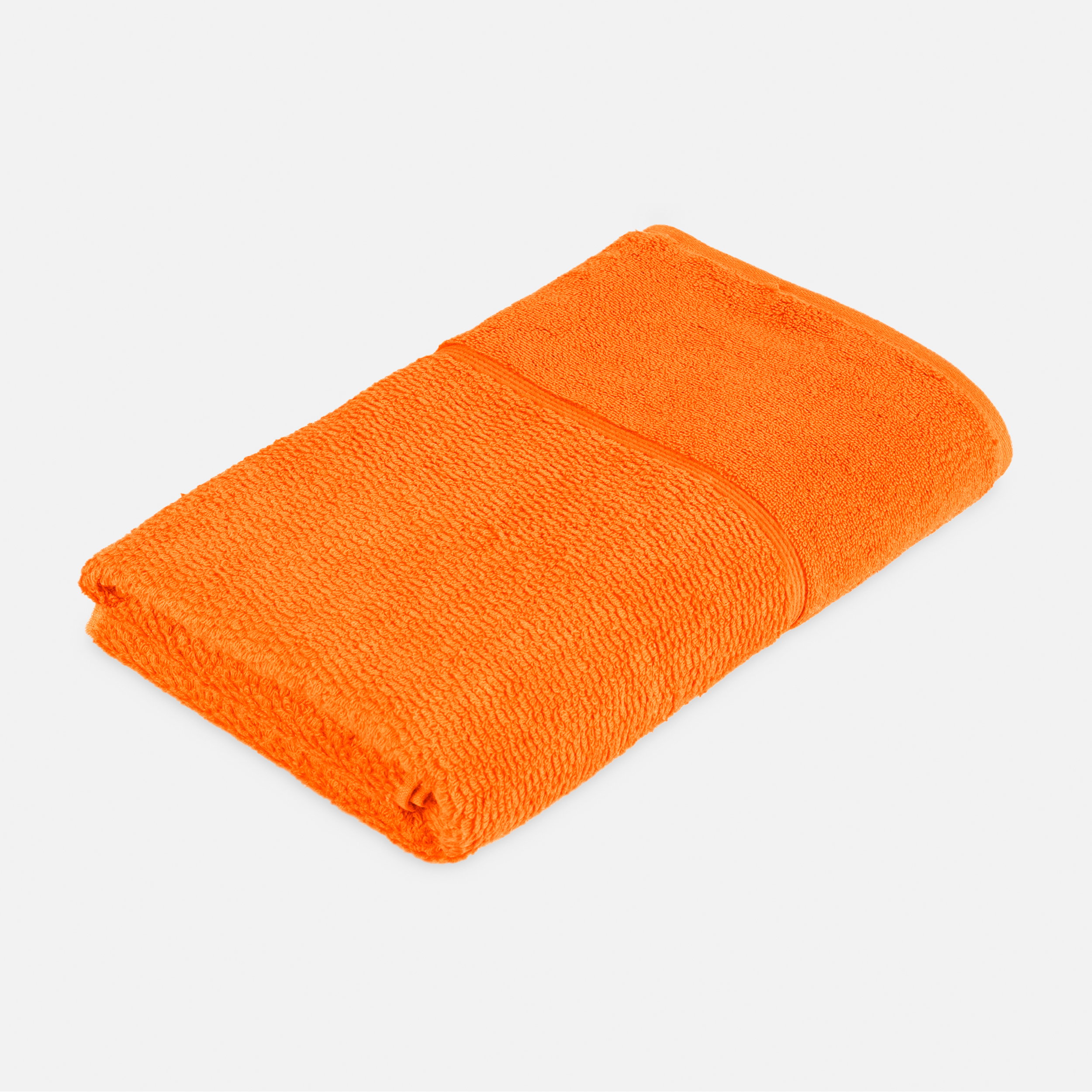 Handtuch, Badezimmer, Frottier, Orangene Farbe, Lange Fasern