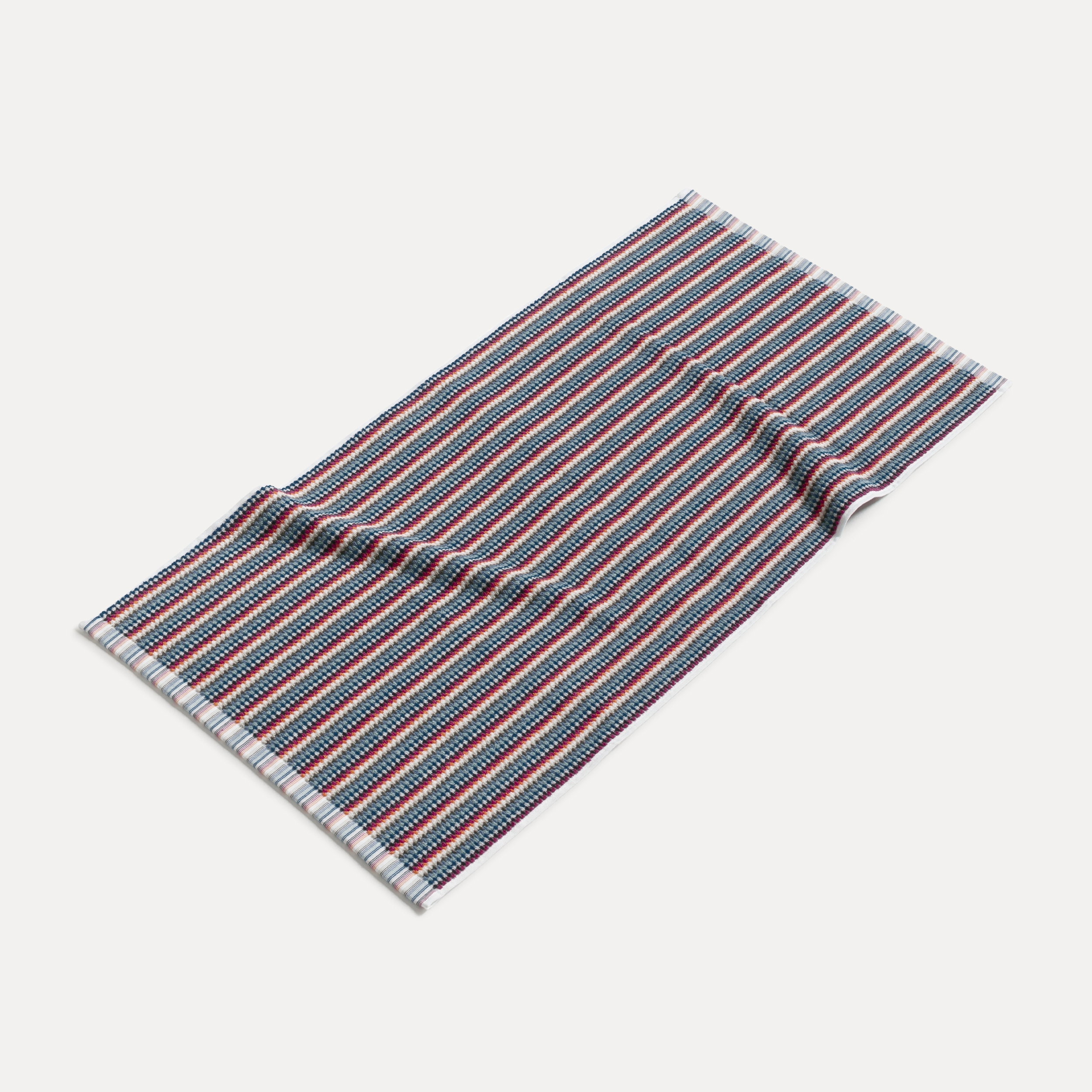 Runner, Stricklage, Streifen, Mehrfarbig, Schal, Strickrolle, Streifen, Mehrfarbig, Textilaccessoire, Wohntextile