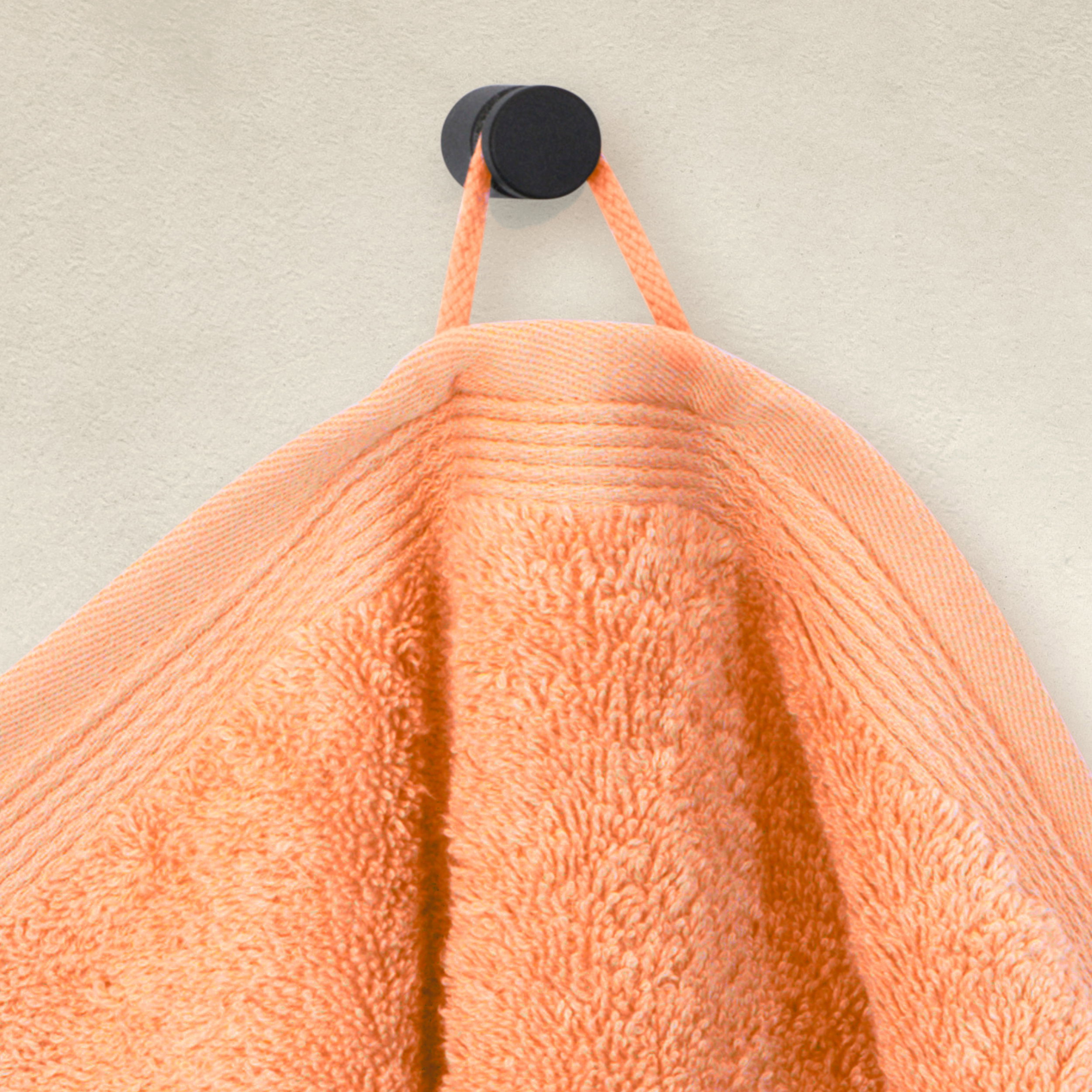 Handtuch, Frottee, Kleidung, Pfirsich, Haken, Handtuch, Badehandtuch, Baumwolle, Apricot-farbene, Aufhängevorrichtung