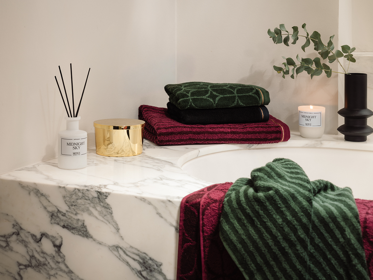 Badetuch, Handtuchset, Grün, Dunkelgrün, Maranne-Textur, Badezimmer, Handtücher, Grün, Rot, Marmor