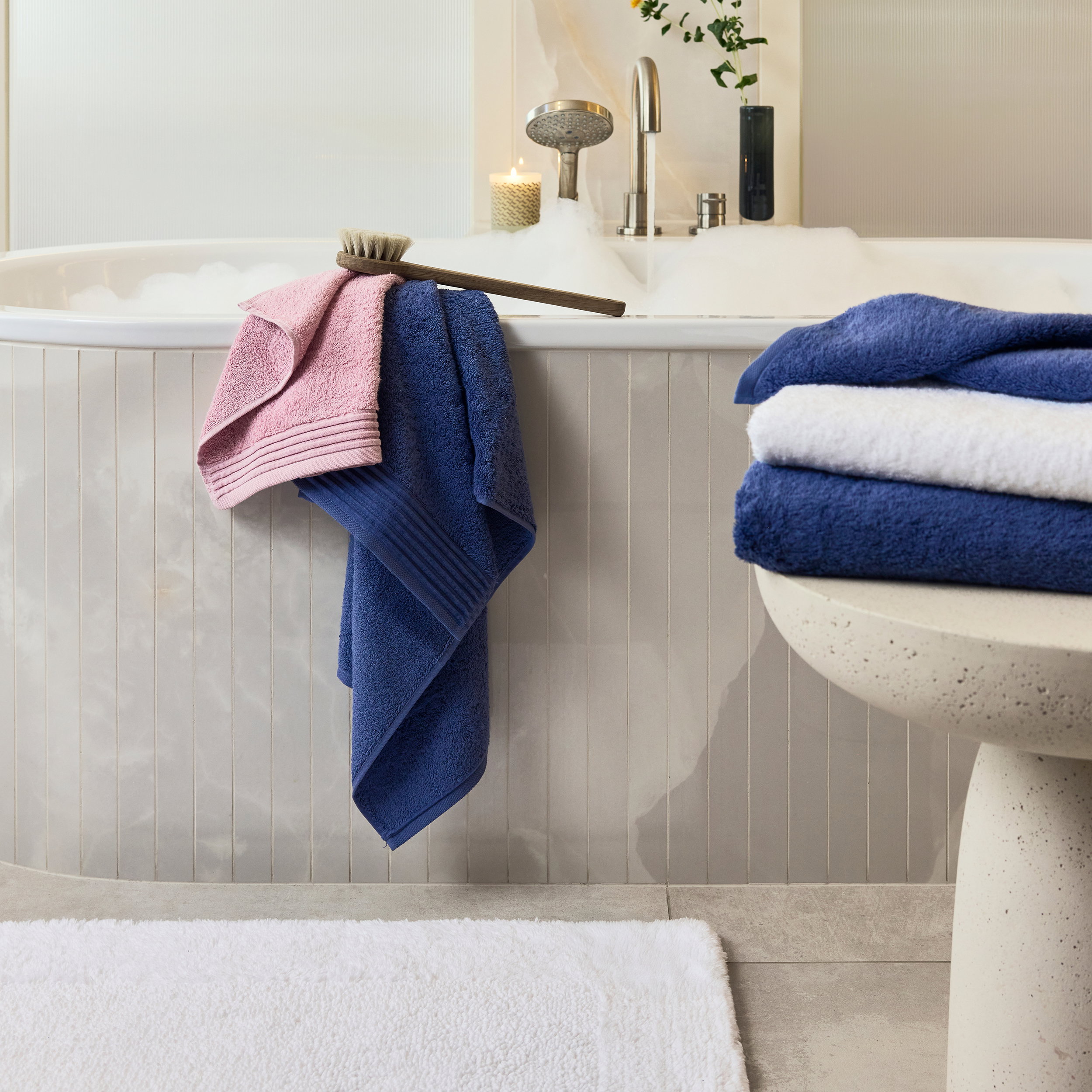 MÖVE Loft bath towel 80X150 cm grey (graphite) | MÖVE