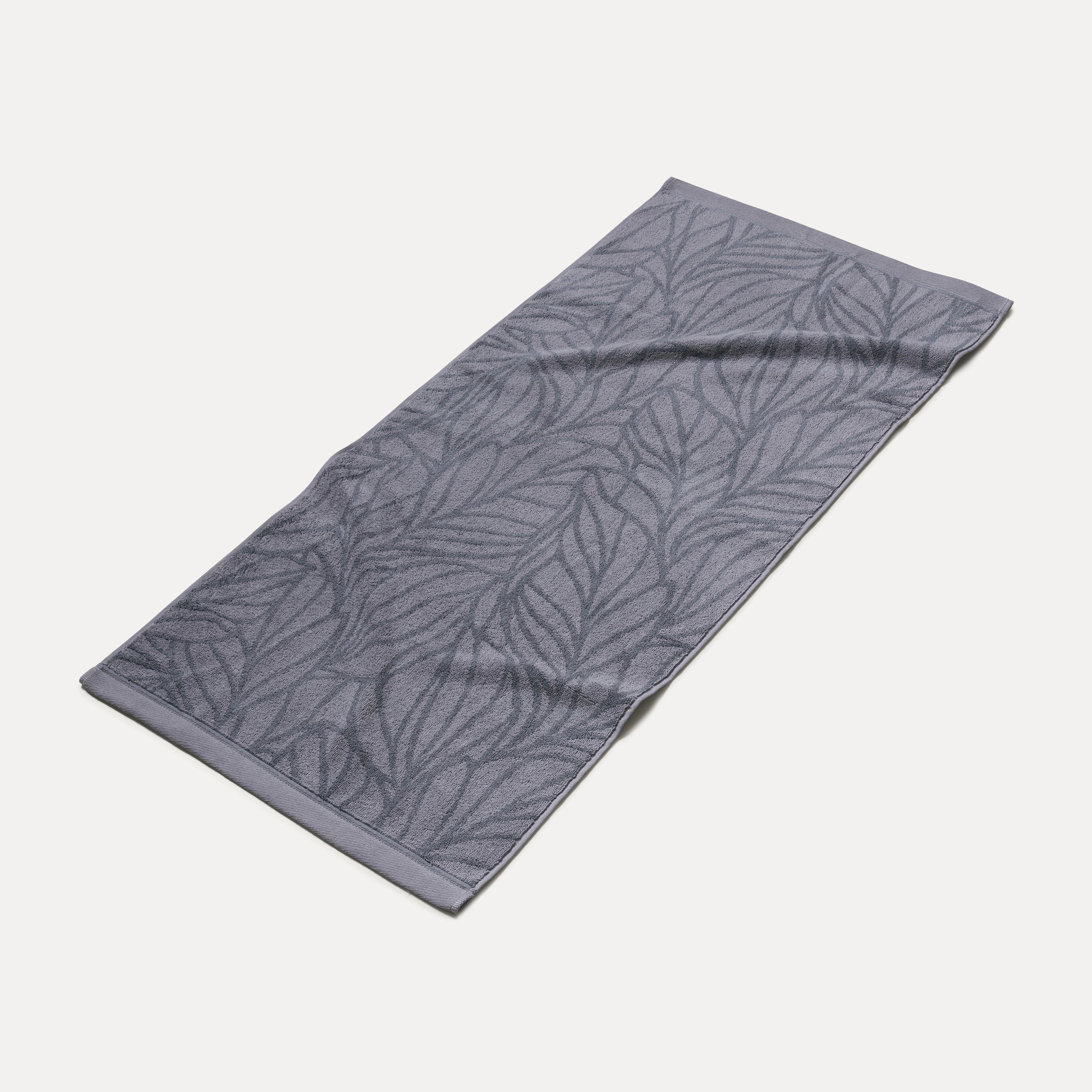 Handtuch, Gesichtstuch, Badetuch, gemustert, Leinenmischung, Duschtuch, Tuch, Handtuch, Badematte, Textil