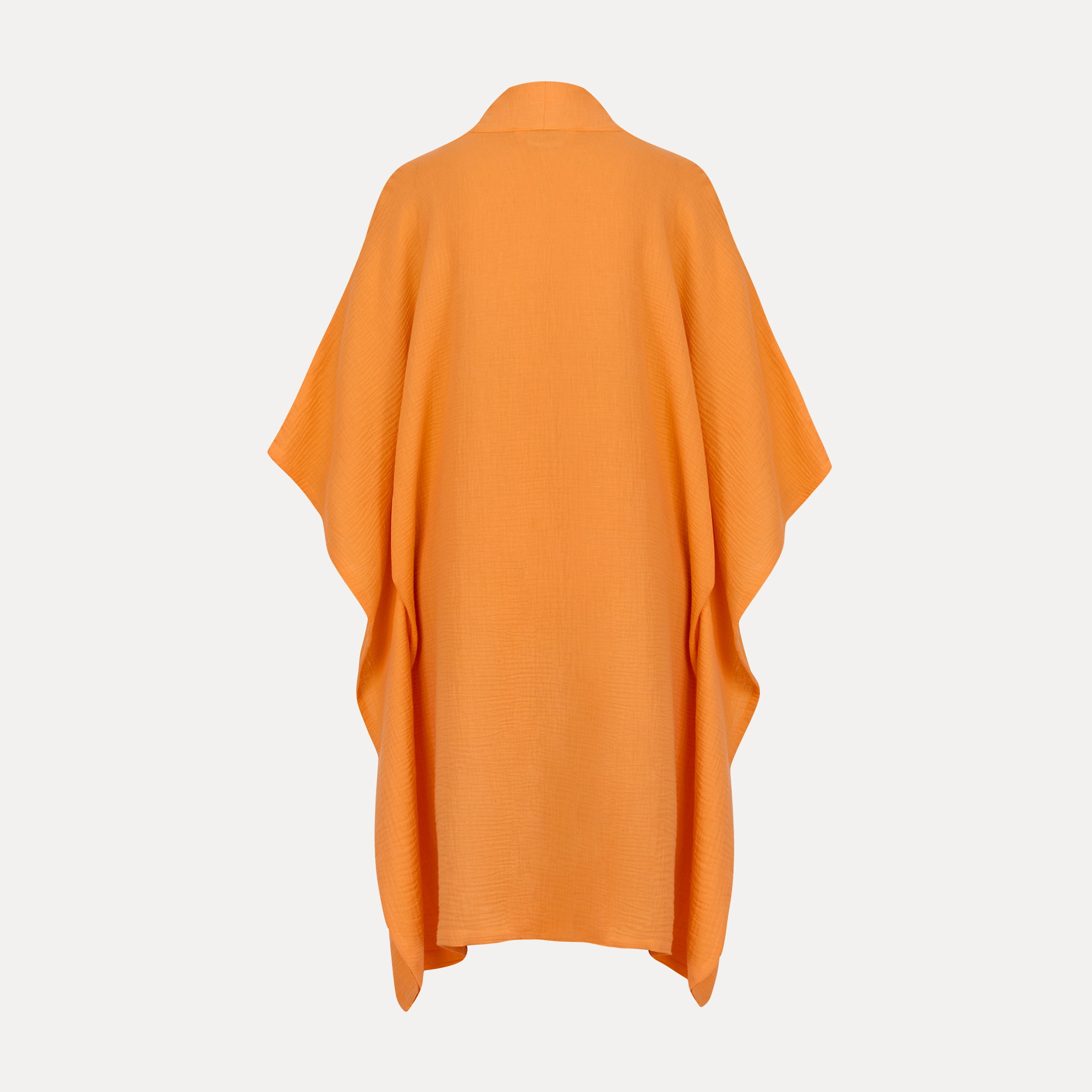 Poncho, Mantel, Orange, Oversize, Wickeloptik, cape, Poncho, orange, weitlose, Cape