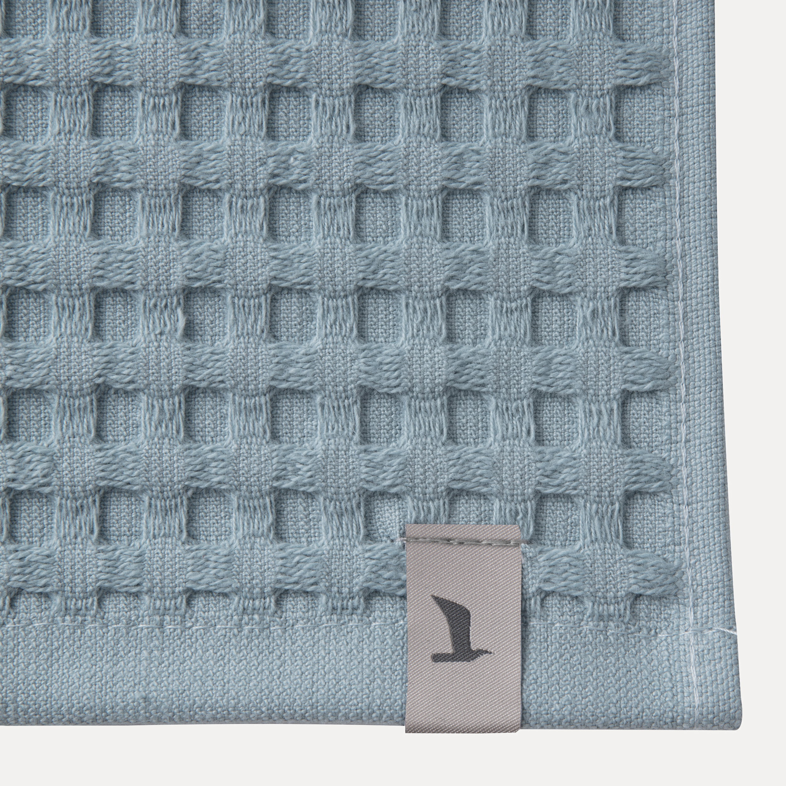 Kunststoffmatte, textilstruktur, gewebt, blau, hochformat, gewebte textur, faser raster, blauer teppich, eckenmatte, etikett marke