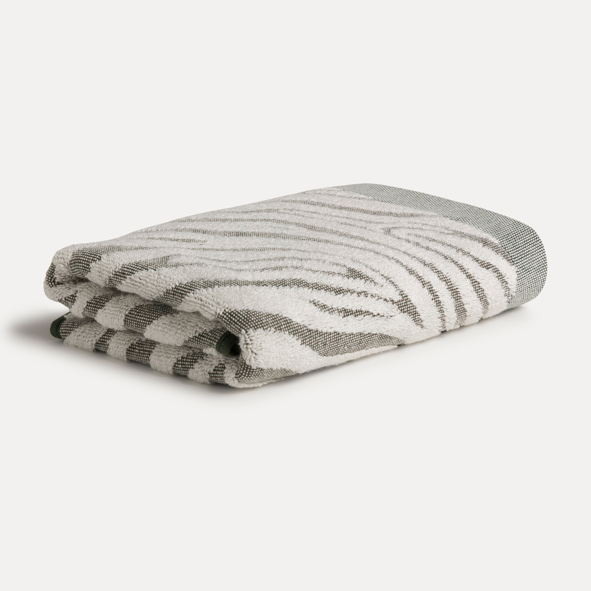 Handtuch, Bademantel-Handtuch, gestreift, Turkish towel pattern, Frottee