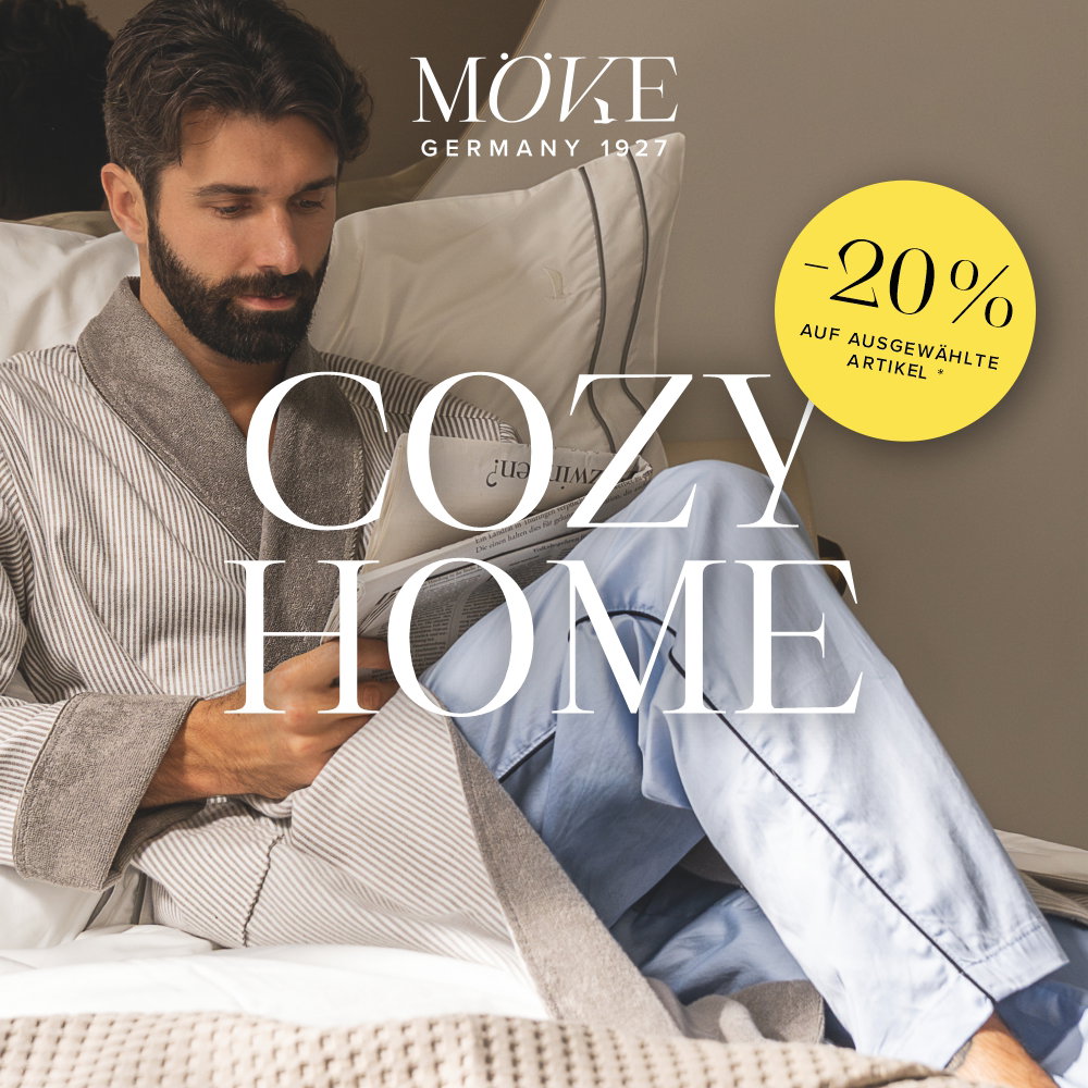 Morgenmantel, Bademantel, Strickmantel, Korbiger Stil, Cozy Home