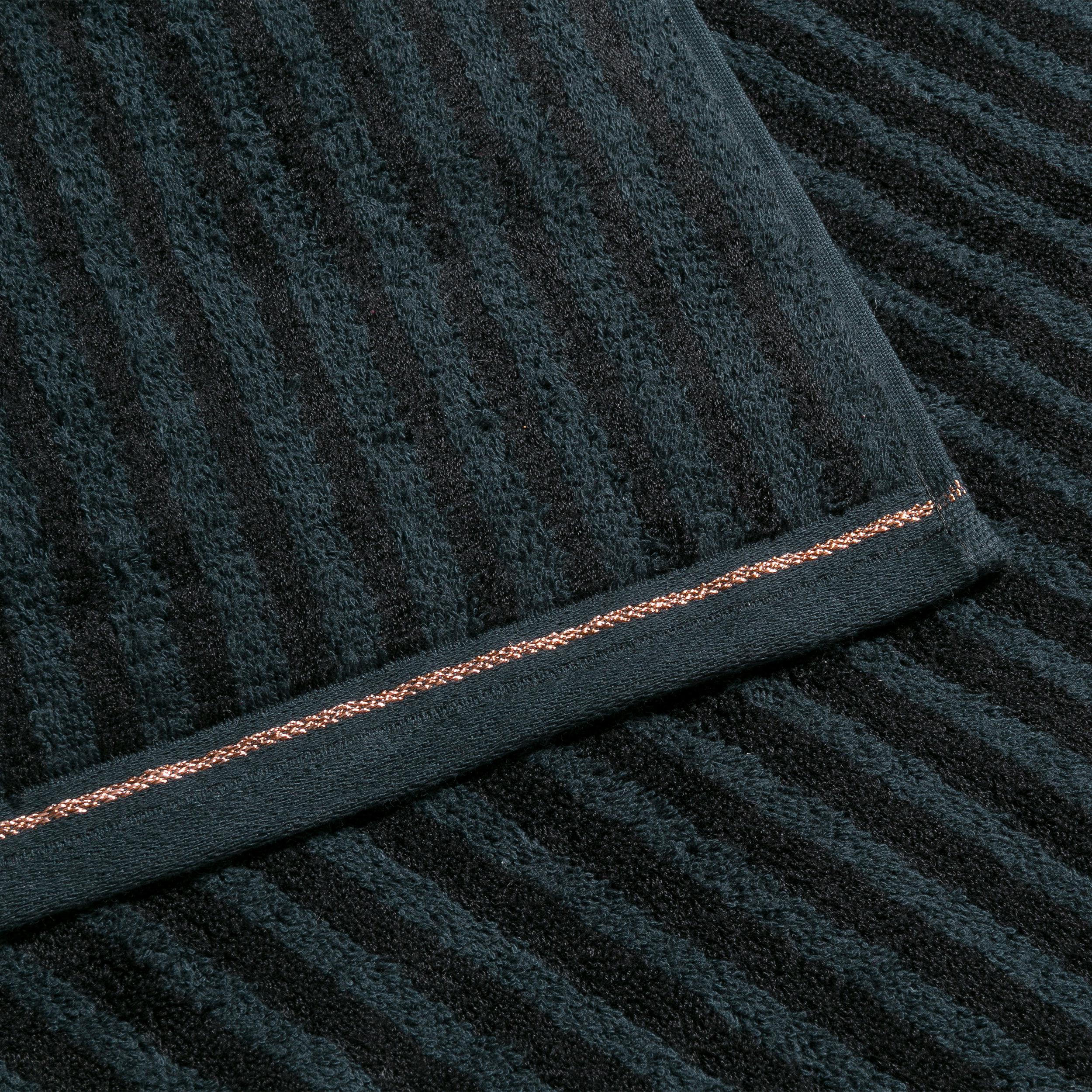 Soft Glam Duschtuch 80X150 cm, black (schwarz)