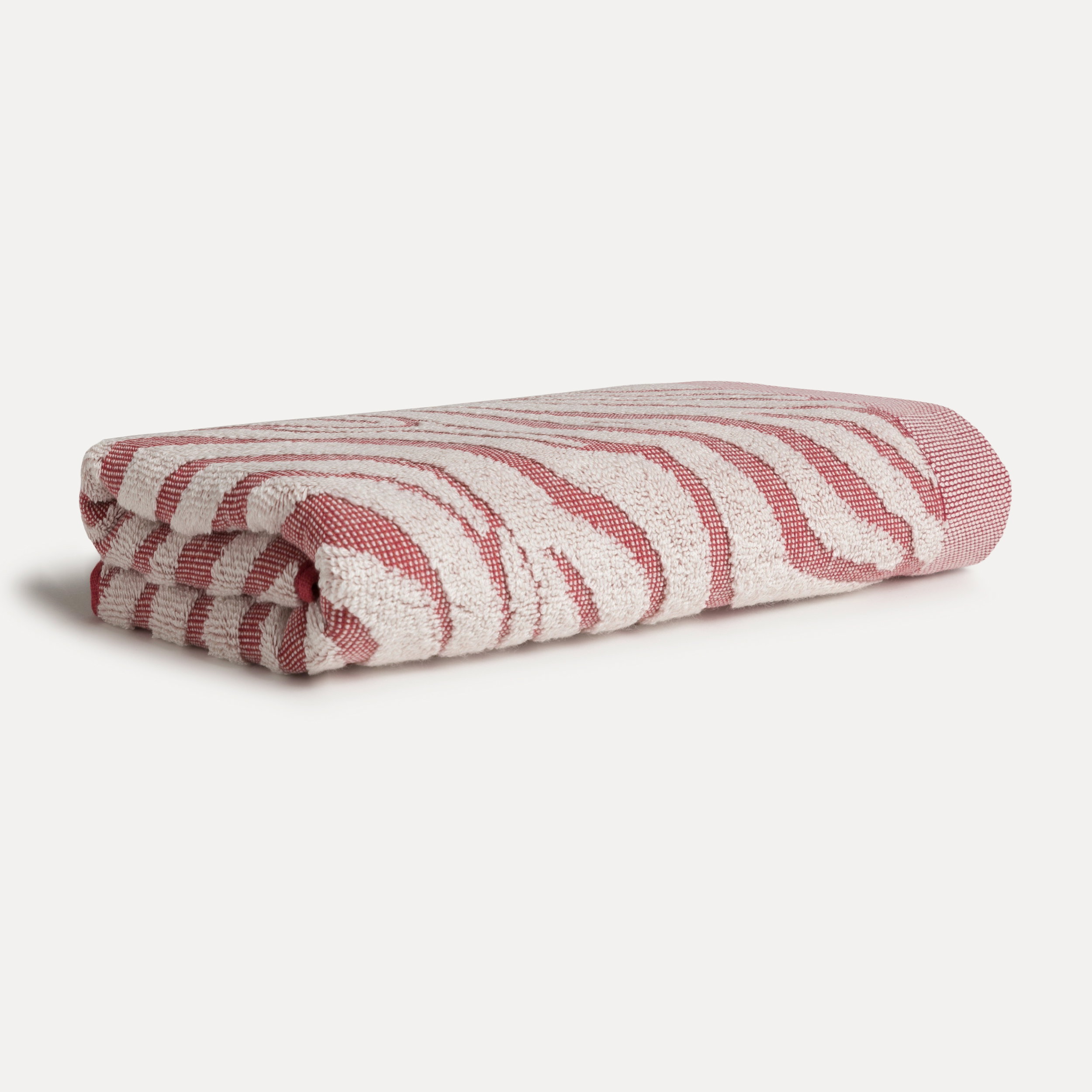 Handtuch, Badezimmer, Frottee, Rosa, Gestreift
