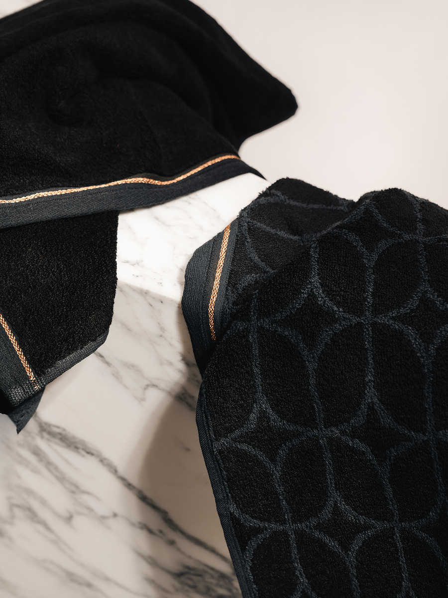 tuch, scarf, geometrisch, schwarz, textur