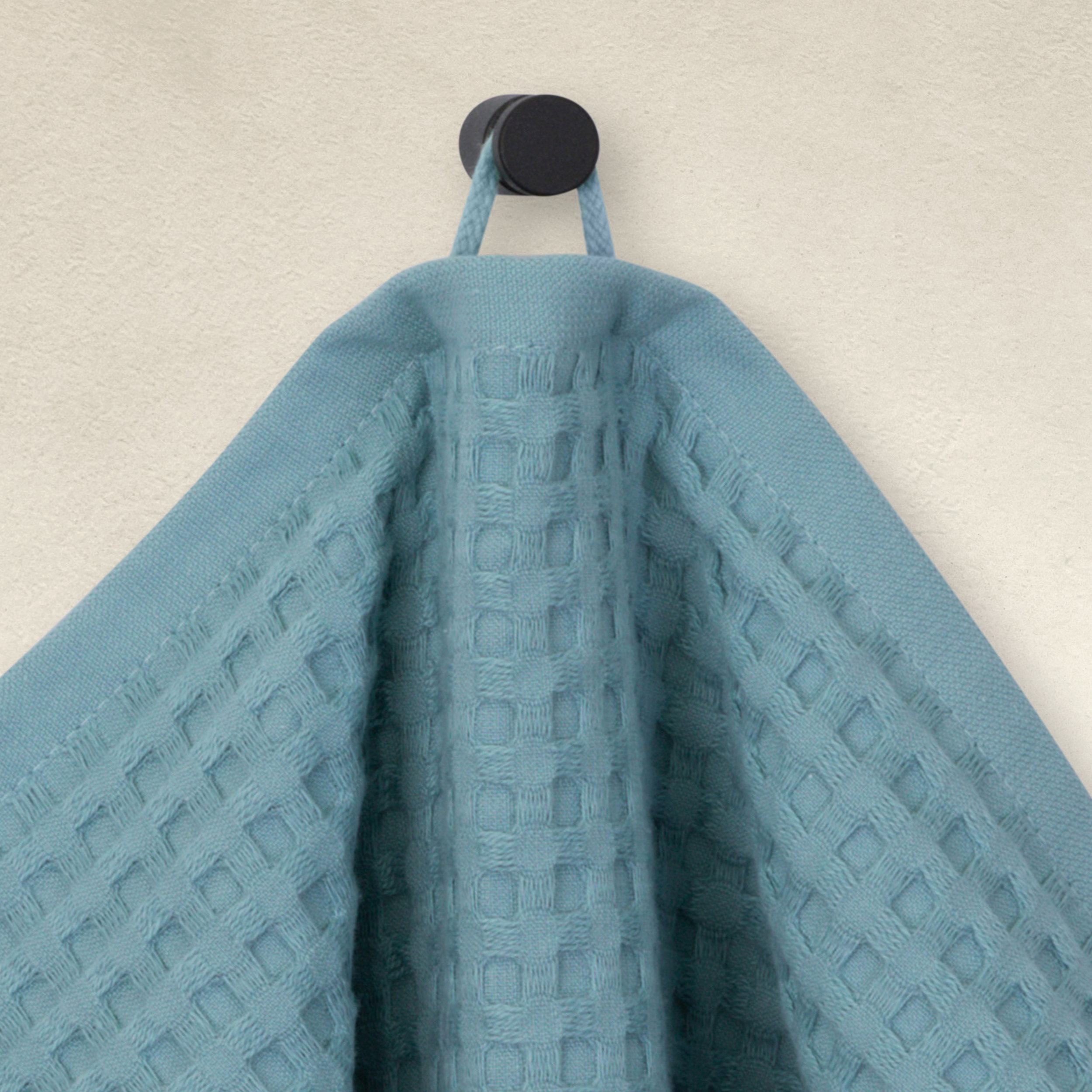 Handtuch, Gepunktete Struktur, Blau, Hakenhalter, Wandaufhänger, Tischdecke, Waffelmuster, Baumwolle, Hellblau, Textur