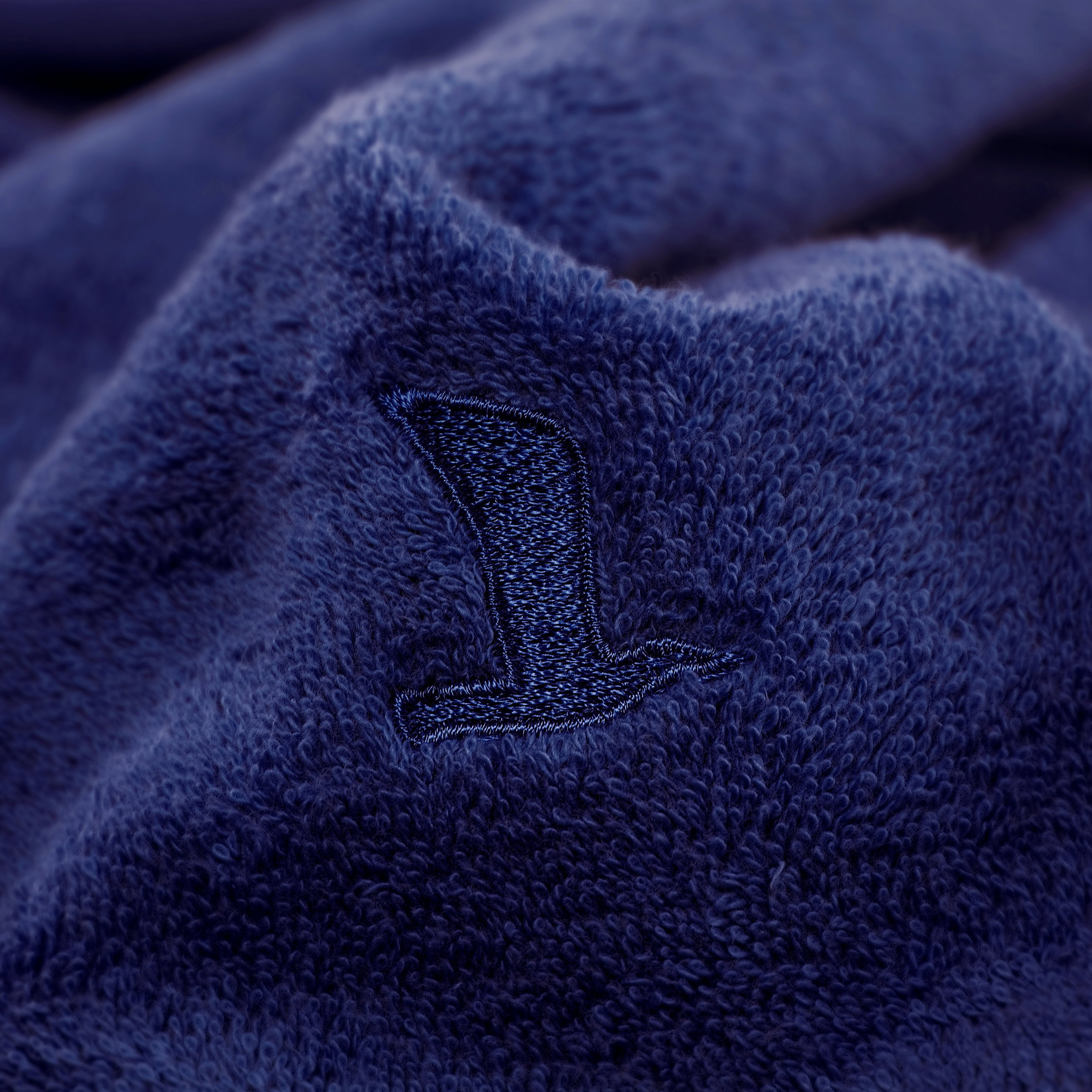Fleece, Plüsch, Blau, Stickerei, Logo, Fleece, Stoff, Sticken, Label, Blau