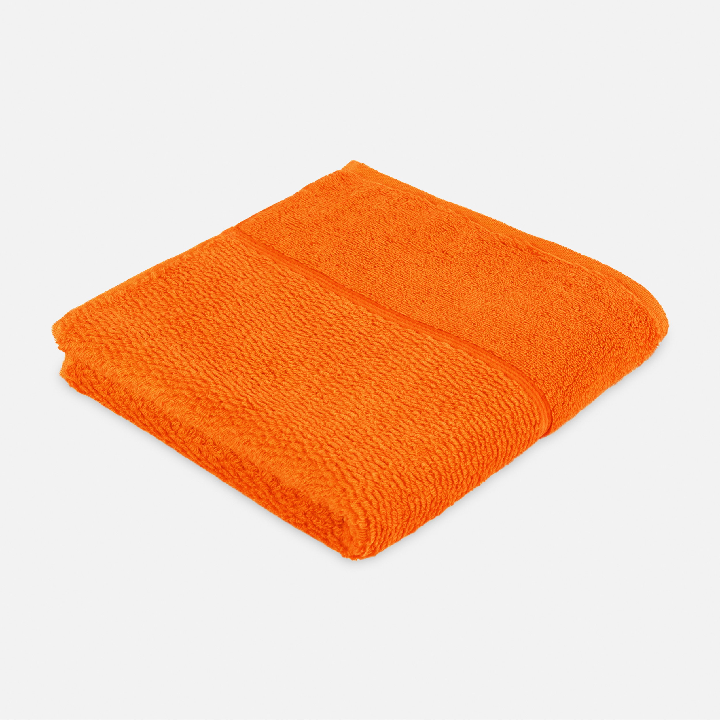 Handtuch, Tuch, Badehandtuch, Frottee, Orange