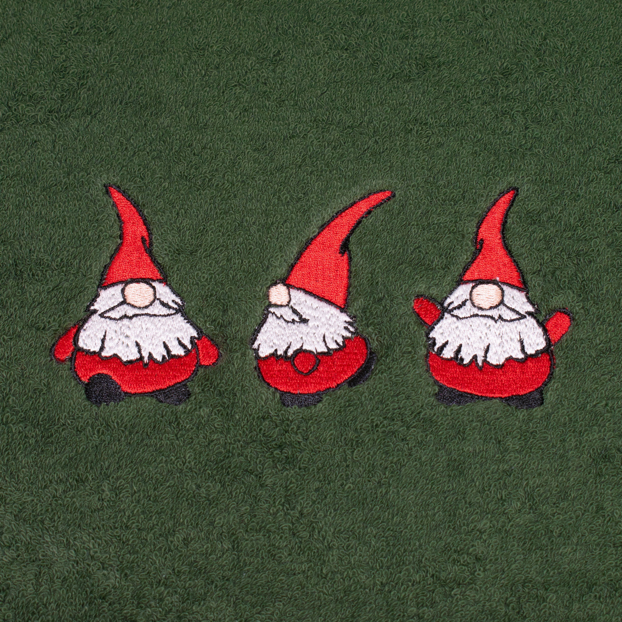 Weihnachtsdeko, Gnome, Stickerei, Grün, Motif, weihnachtsfiguren, gnom, decorativ?, rot, grün