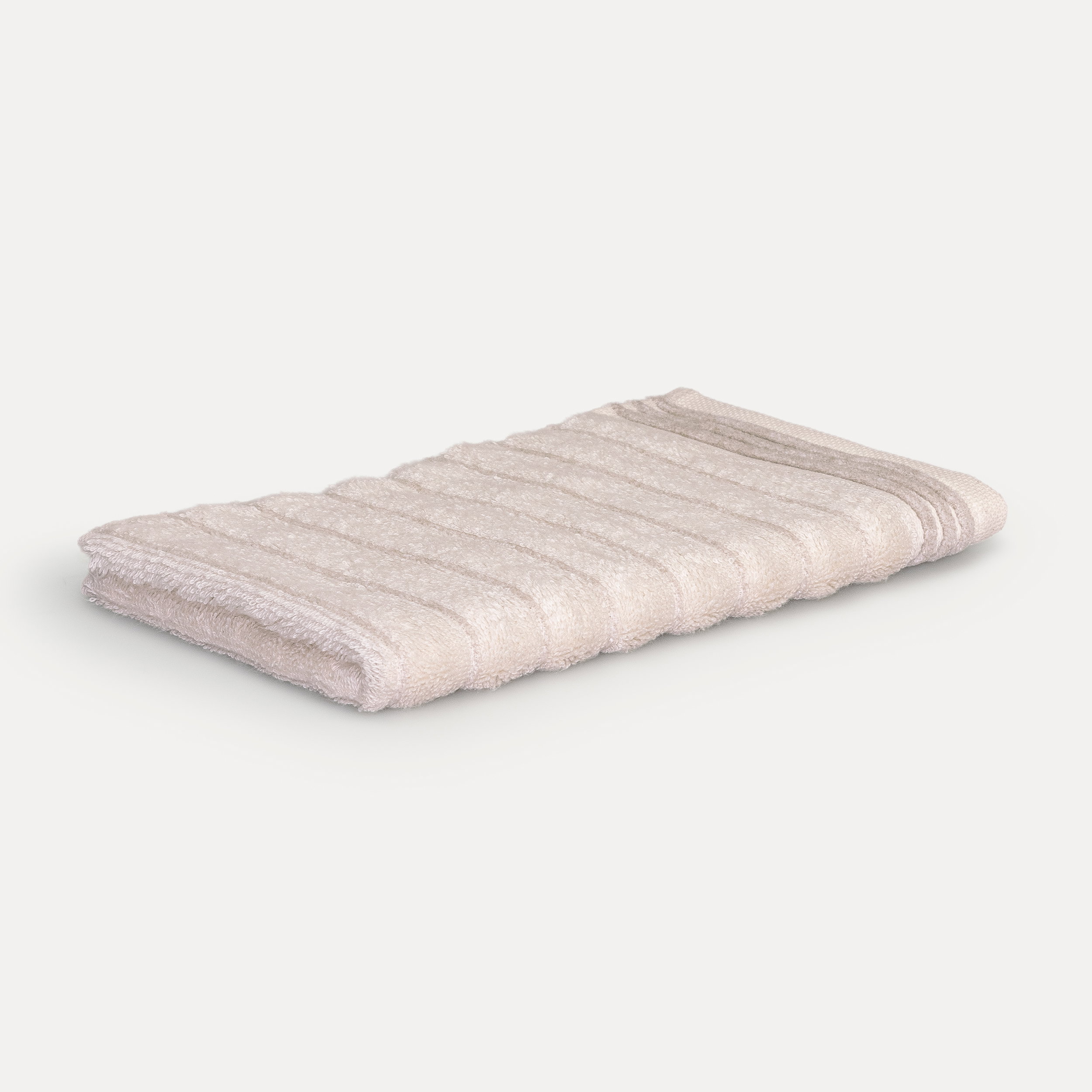 Tuch, Handtuch, Frottee, Streifen, Beige