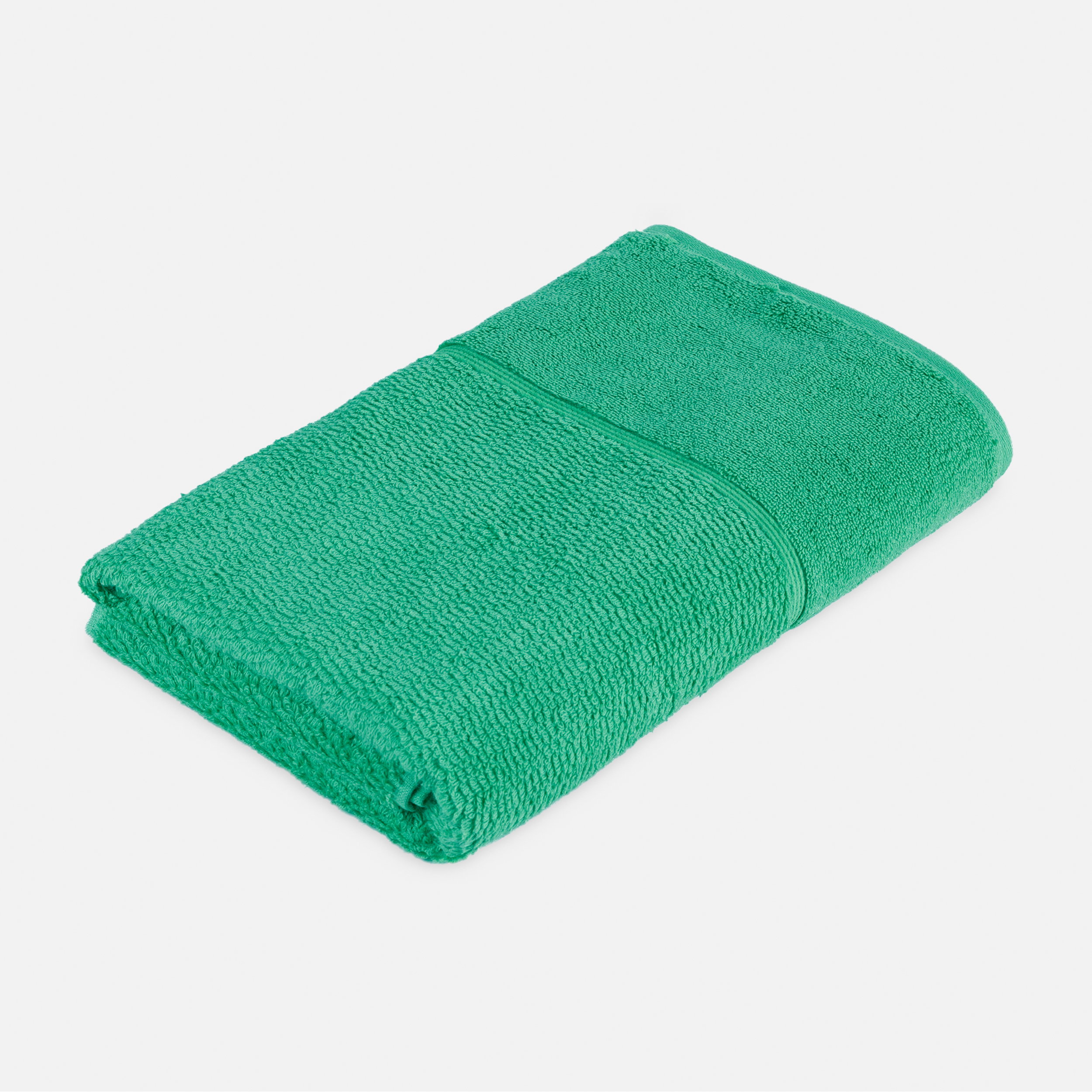 Handtuch, Gästepflege, Baumwolle, Grün, Frottee