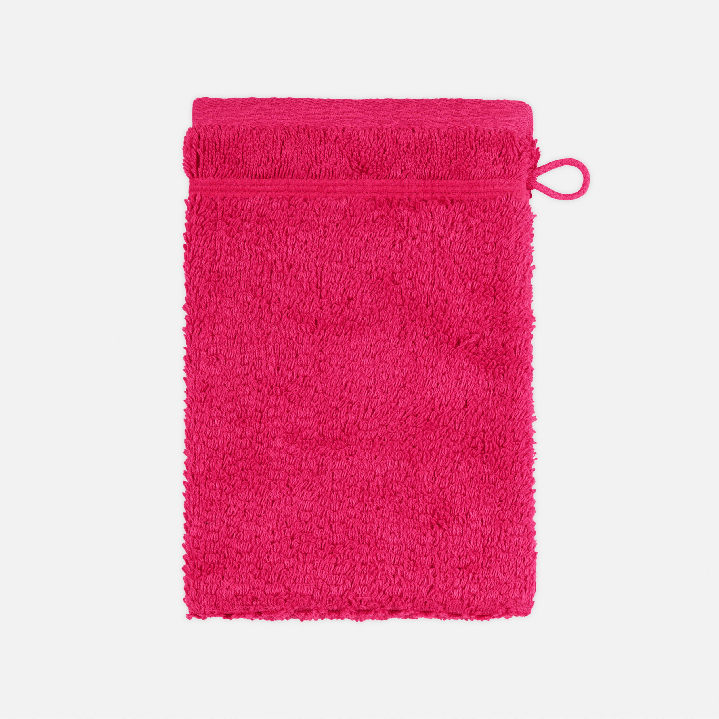 Waschlappen, Frottier, Baumwolle, pink, Tuch