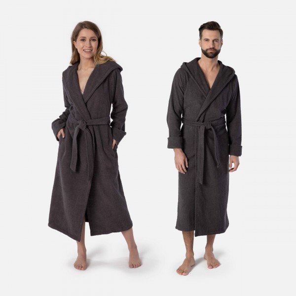 möve Wellbeing hooded bathrobe S. L
