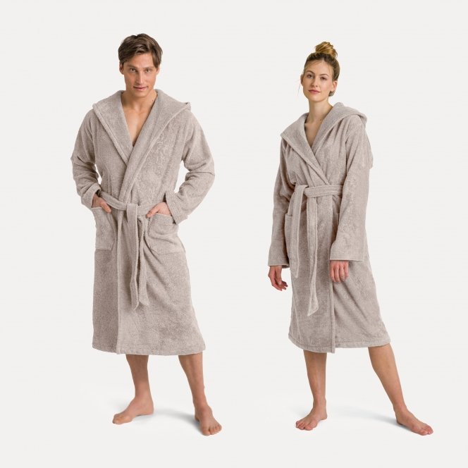möve Superwuschel hooded bathrobe cashmere
