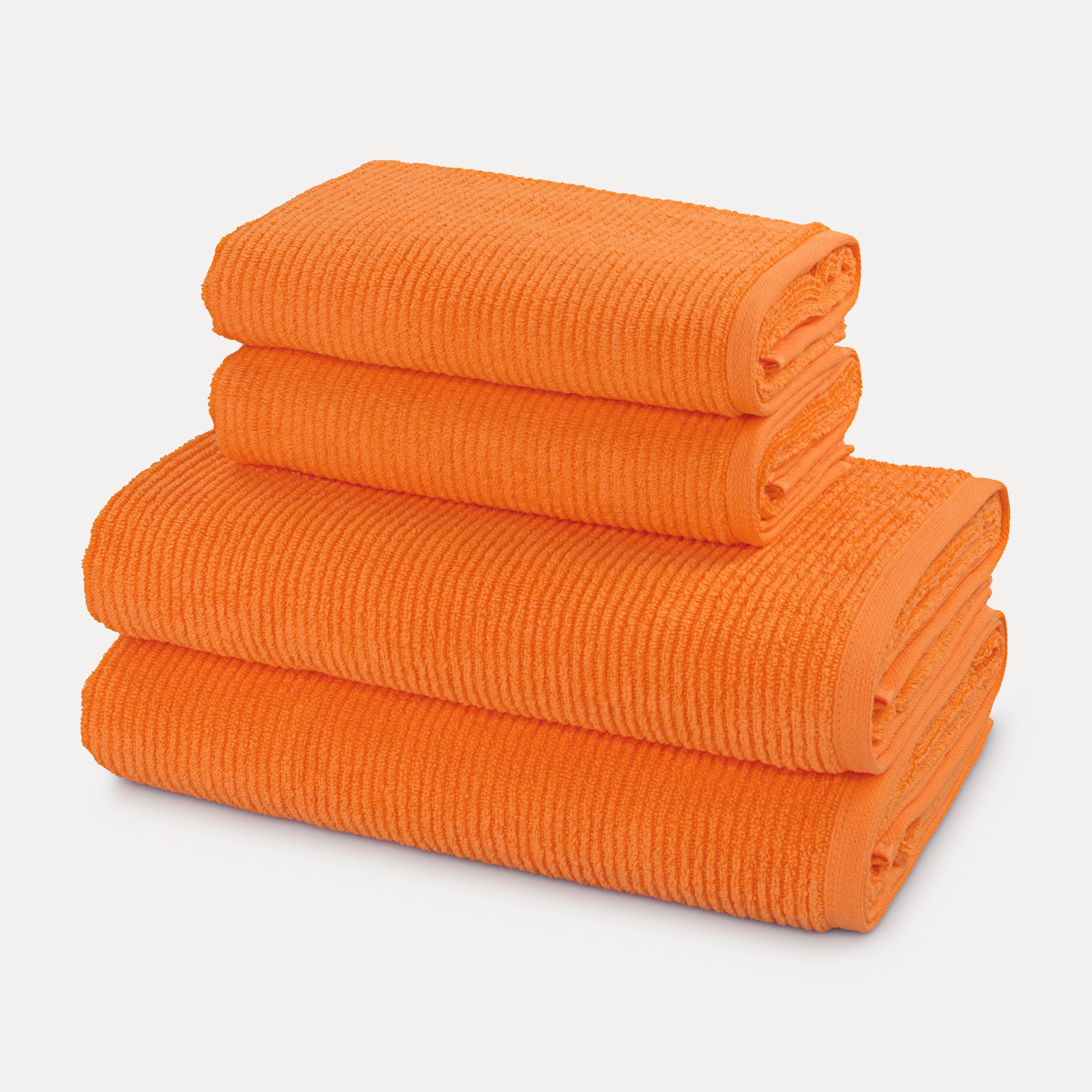 MÖVE 4-TLG (orange)| Orange Elements MÖVE Handtuchset