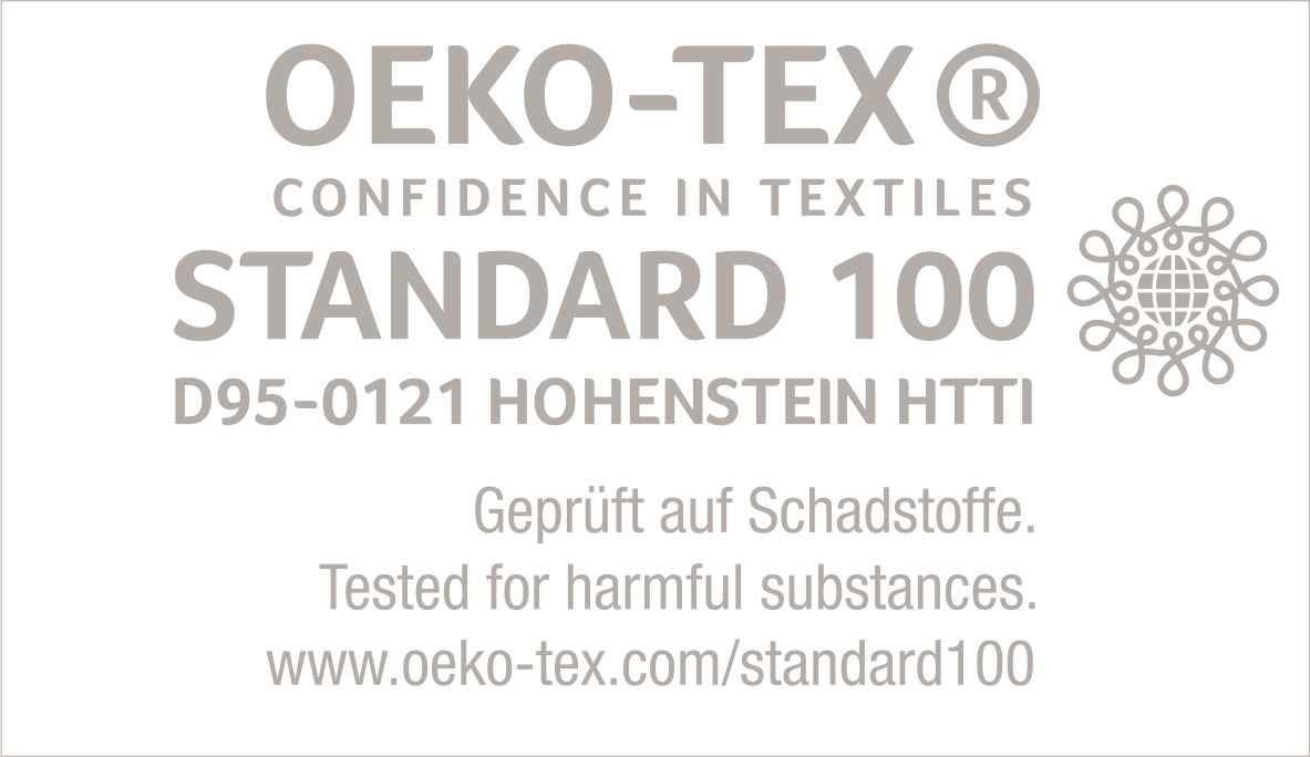 Oeko-Tex Standard 100 Nr. D95-0121 Oeko-Tex Standard 100 Nr. D95-0121