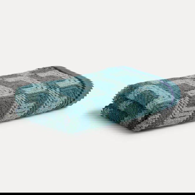 Geometric Shapes Handtuch 50X100 cm