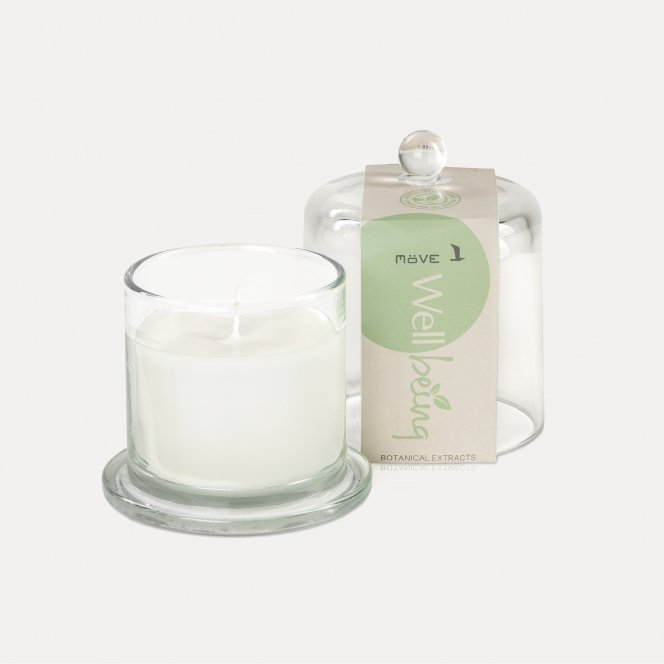 MÖVE Wellbeing scented candle, botanical extracts