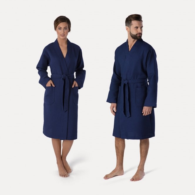 MÖVE Homewear Kimono blau