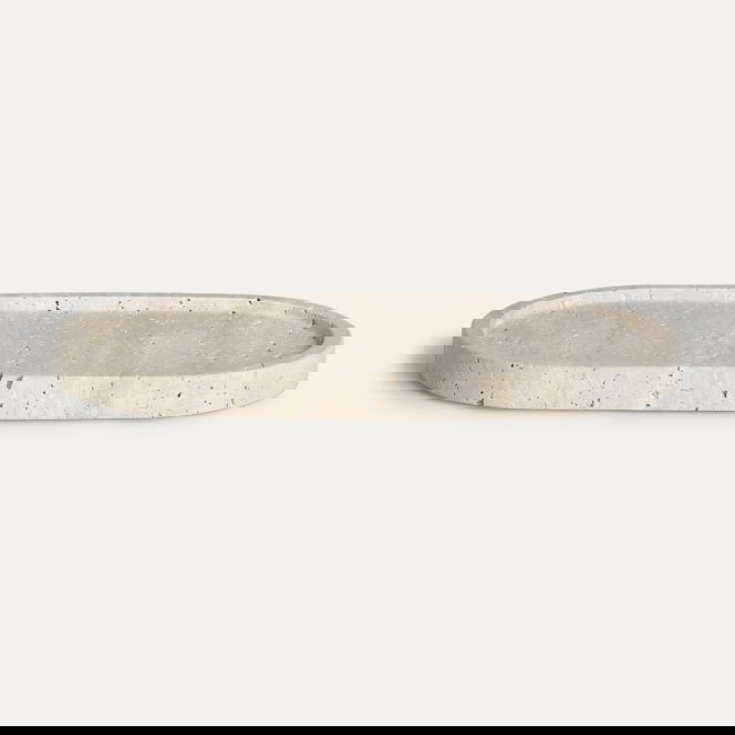 MÖVE Travertine Grace vanity tray