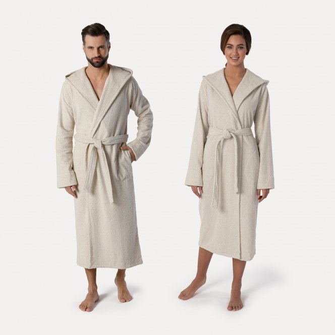 MÖVE Wellbeing hooded bathrobe S. XXL