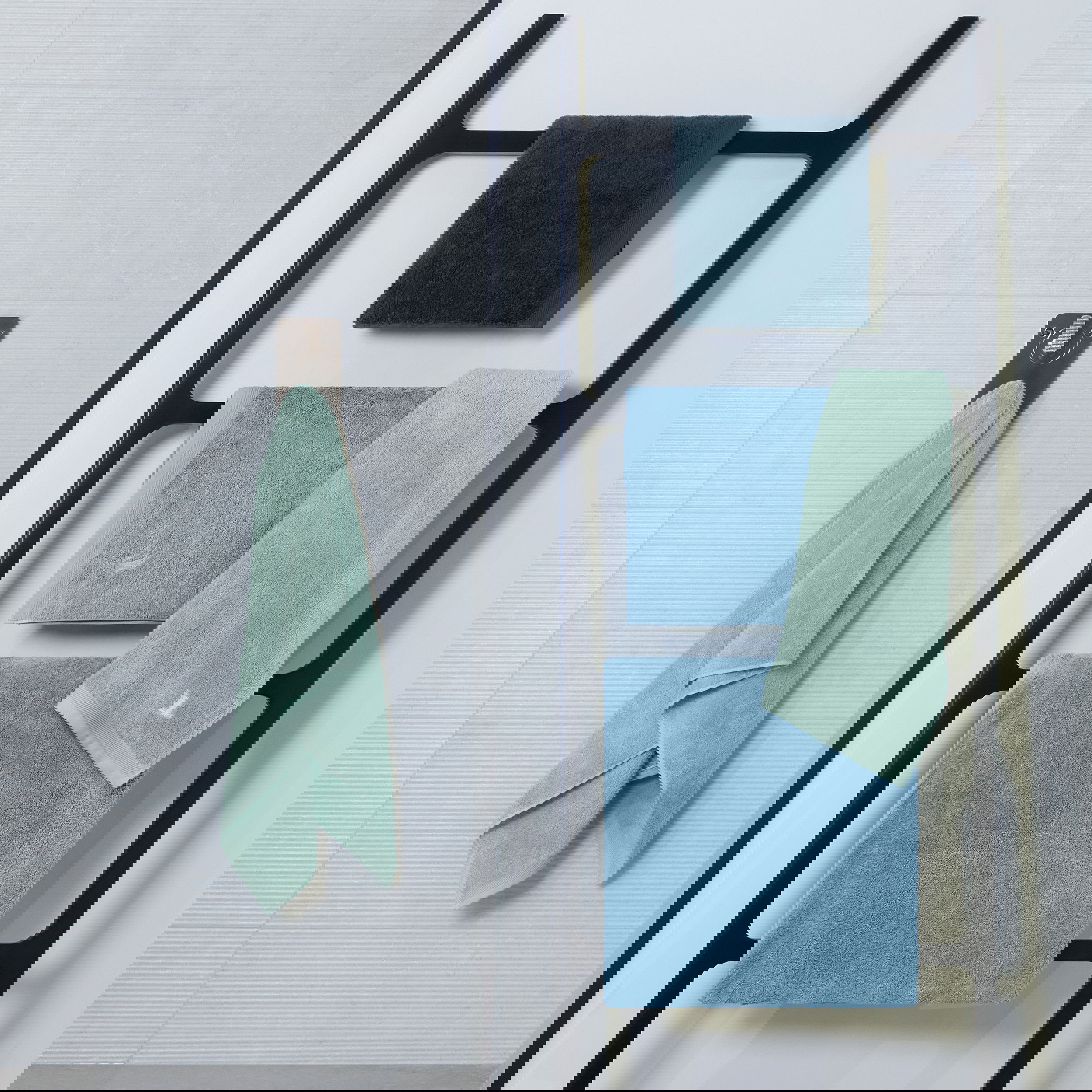 Möve Superwuschel Lot De 3 Serviettes D'invité, 100% Coton, Couleur Naturelle 30 X 50 Cm