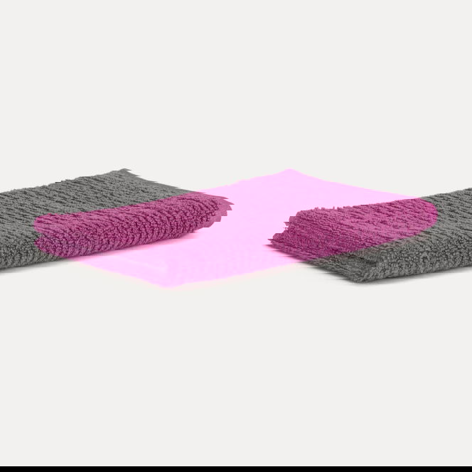 Organic Stripes Gästetuch 30X50 cm