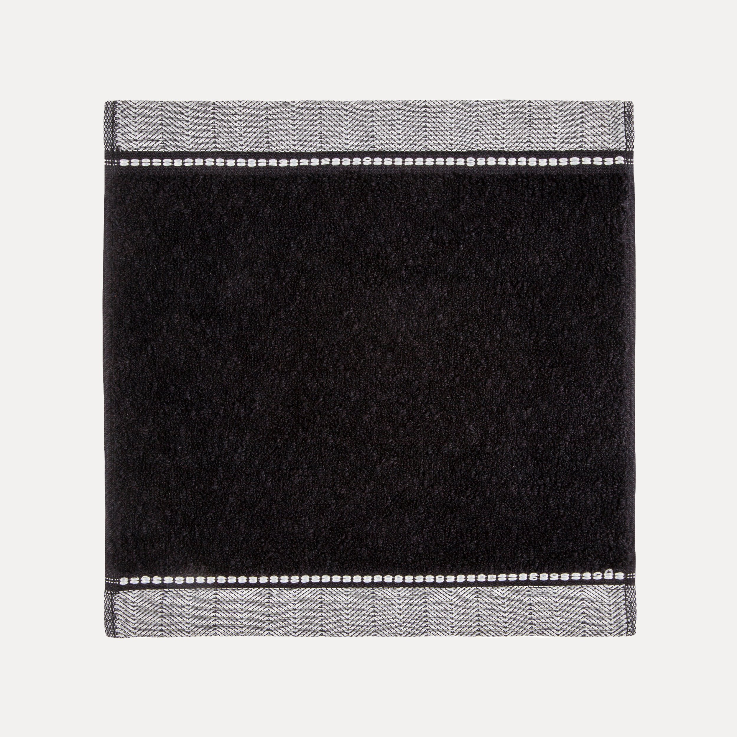 Schwarz (black)| MÖVE 30X30 cm Brooklyn MÖVE Seiftuch