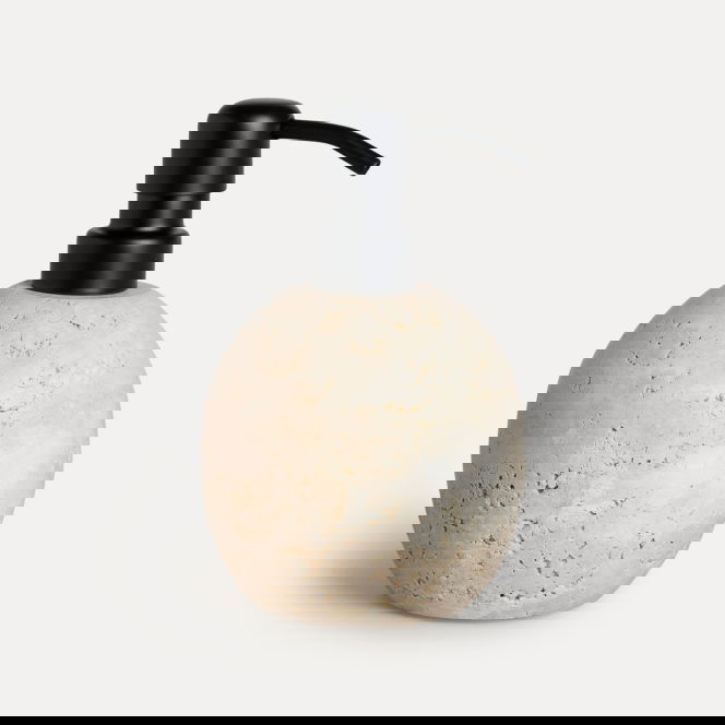 MÖVE Travertine Grace soap dispenser