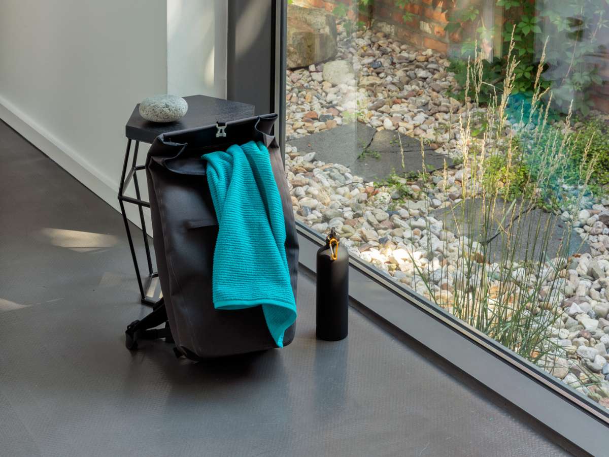 Golf Handtuch Mikrofaser - Schnelltrocknend Mit Karabiner Für Golfbag Und Sport