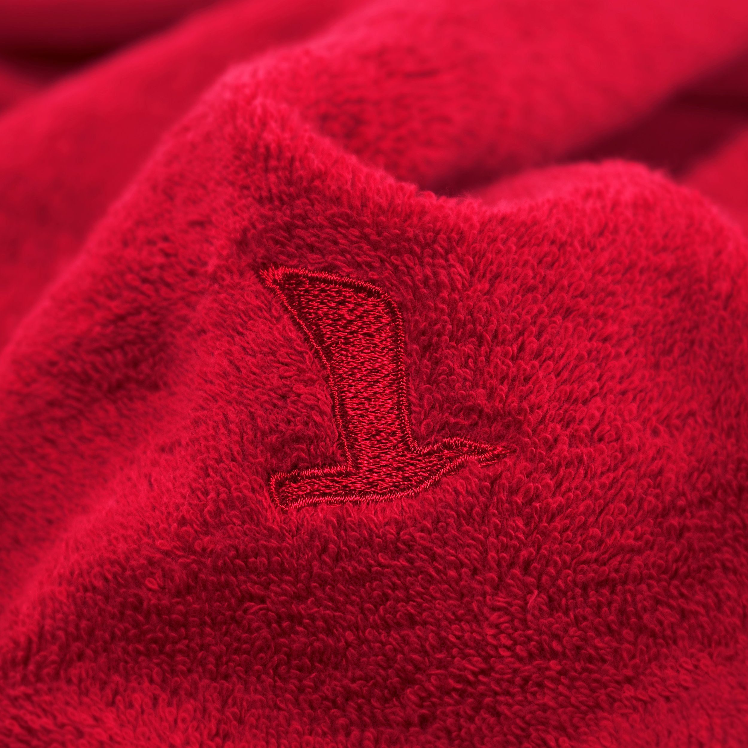 MÖVE Superwuschel Handtuch (ruby)| 60X110 Rot cm MÖVE