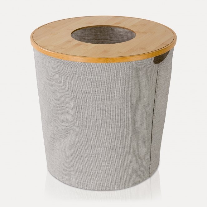 MÖVE Bamboo laundry basket with lid