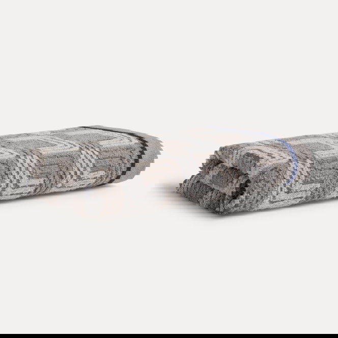 Geometric Shapes Duschtuch 67X140 cm